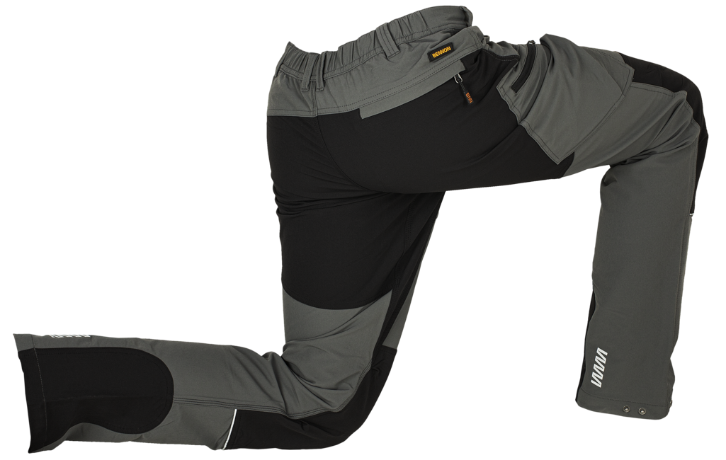 Bennon Fobos Outdoor Work Pants, Grey/Black