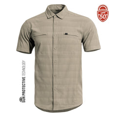 Pentagon Hemd Ripple Sunproof, khaki