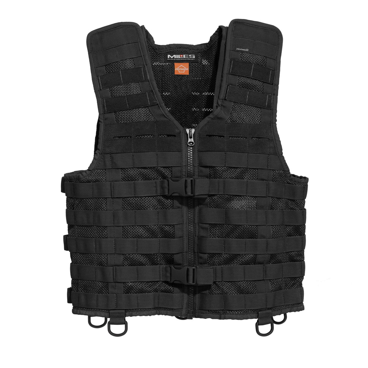 Pentagon Taktische Weste Molle Thorax, schwarz