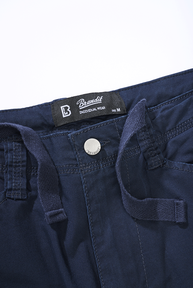 Brandit Adven Slim Fit nohavice, námornícka modrá