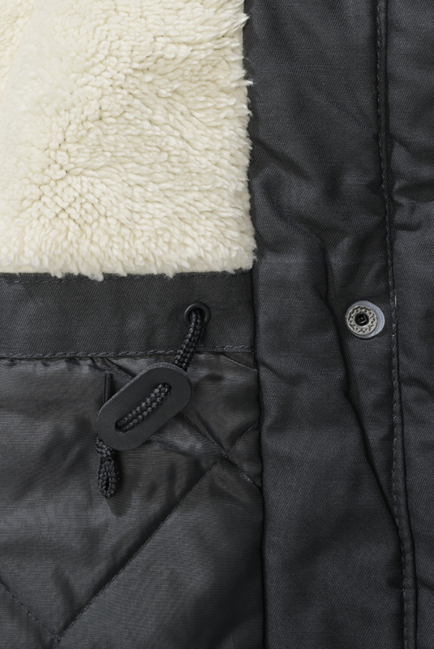 Brandit Marsh Lake parka damen winterjacke mit kapuze, anthrazit