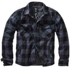 Brandit Lumberjacket Jacke, grau schwarz