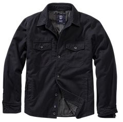 Brandit Lumber Jacke, schwarz