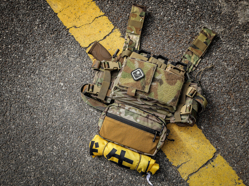 Emersongear Micro Fight Chissis MK3 taktische Weste, multicam schwarz