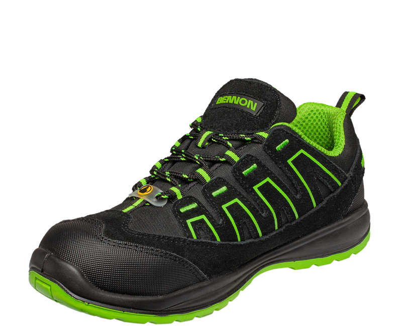 BENNON Alegro O1P ESD Work Boots, Green