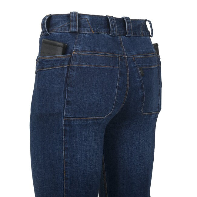 Helikon-Tex COVERT taktische Hose - Denim Mid - Vintage Worn Blue