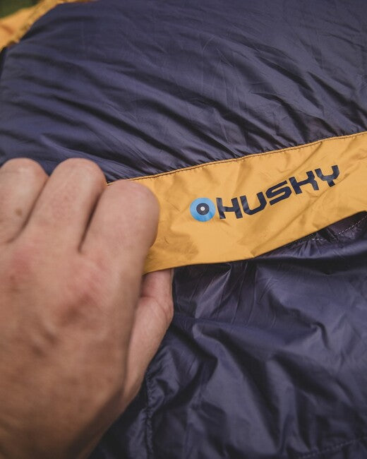 HUSKY Drafy daunen-winterschlafsack -20, blau/orange
