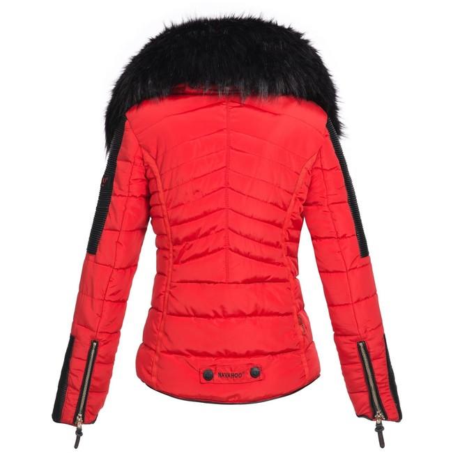 Navahoo Yuki2 damen Winterjacke, rot