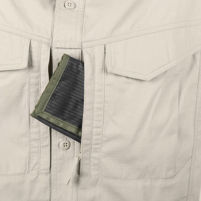 Helikon-Tex Defender Mk2 Hemd mit langen Ärmeln - PolyCotton Ripstop, schwarz