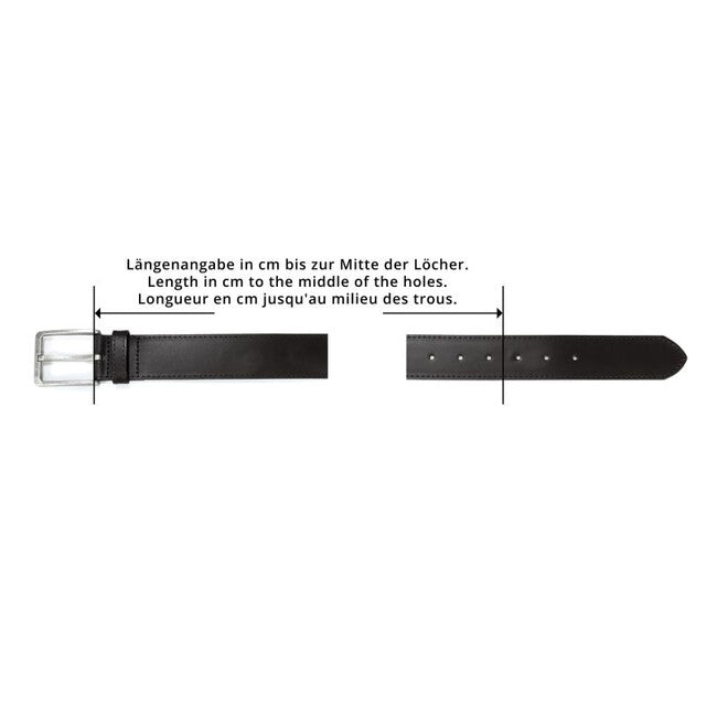 BasicNature Classic geldgürtel, schwarz
