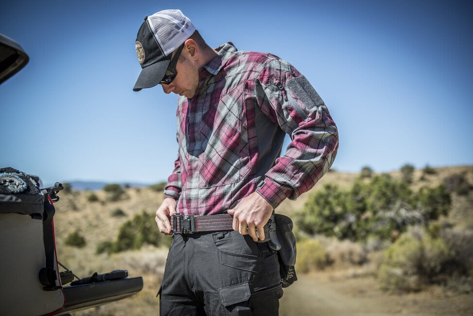Helikon-Tex MBDU Flannel Shirt, Timber Olive Plaid