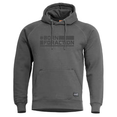 Pentagon Kapuzenpullover Born For Action, cinder grey