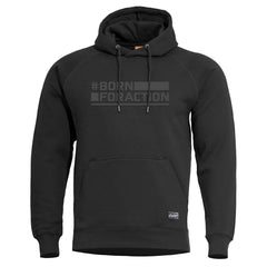 Pentagon Kapuzenpullover Born For Action, schwarz