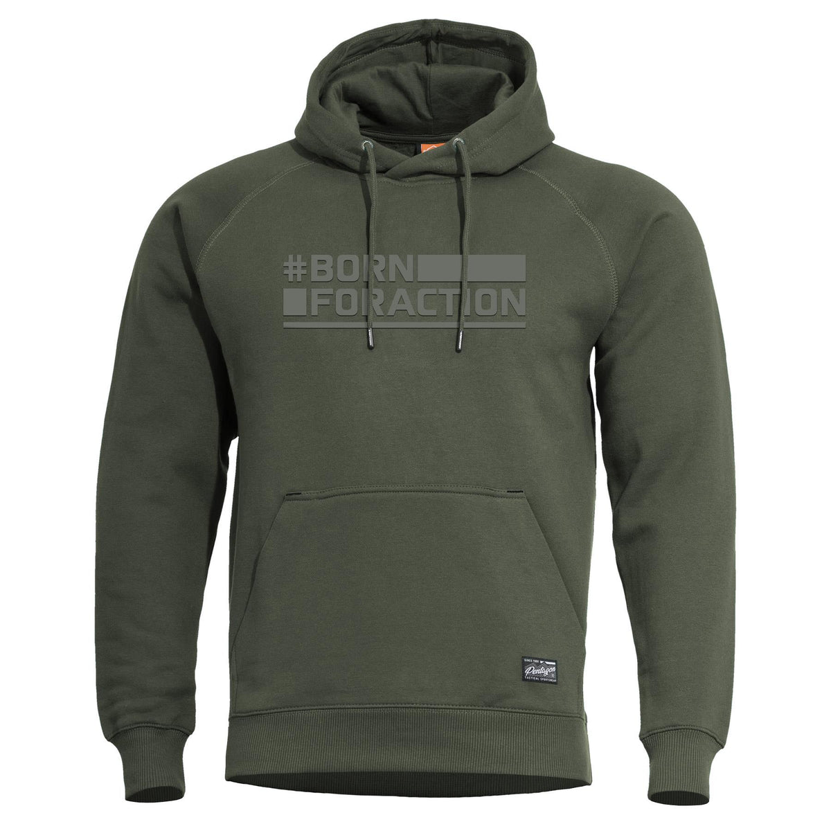 Pentagon Born For Action pulover s kapuco, camo green