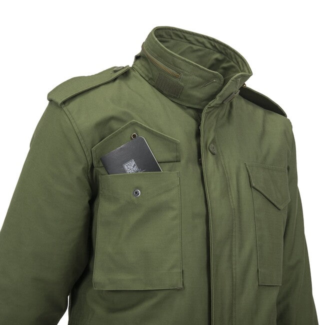 Helikon-Tex M65 Jacke - NyCo Sateen - schwarz