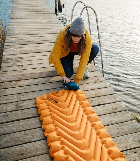 Klymit Izolovana karimatka Static V Lite, mango orange