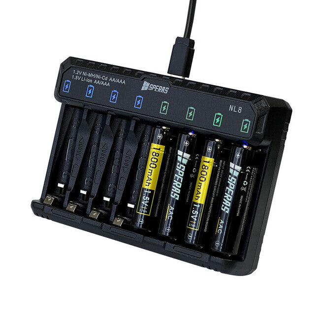 Speras NL8 Batterieladegerät