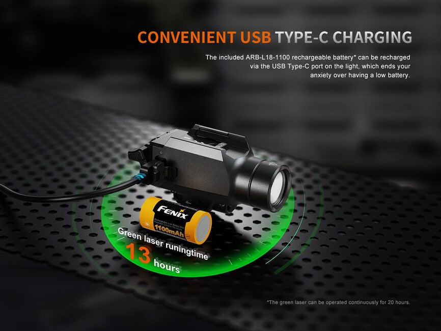 Fenix Gl23r gun laser-taschenlampe