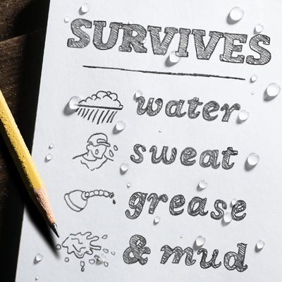 Rite In The Rain Nr. 146 all weather notebook gelb