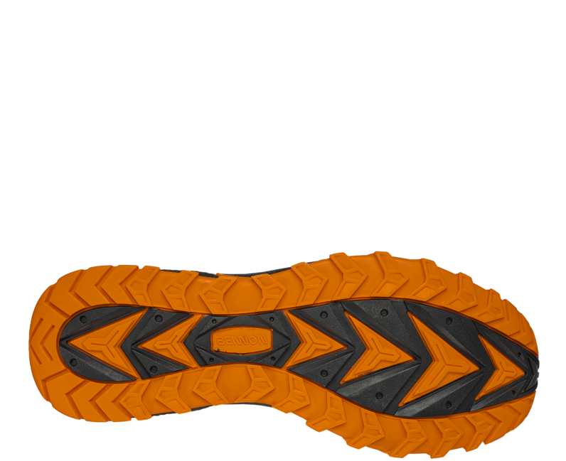 BENNON SONIX O1 Low Work Boots, Orange