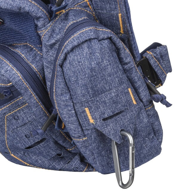 Helikon-Tex EDC Schultertasche - Nylon Polyester Mischung - Melange Blau