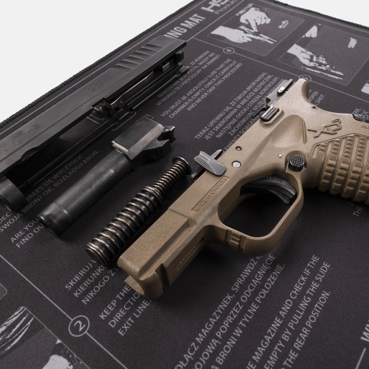 Helikon-Tex Gun podložka 40x25 cm, čierna – detail 2