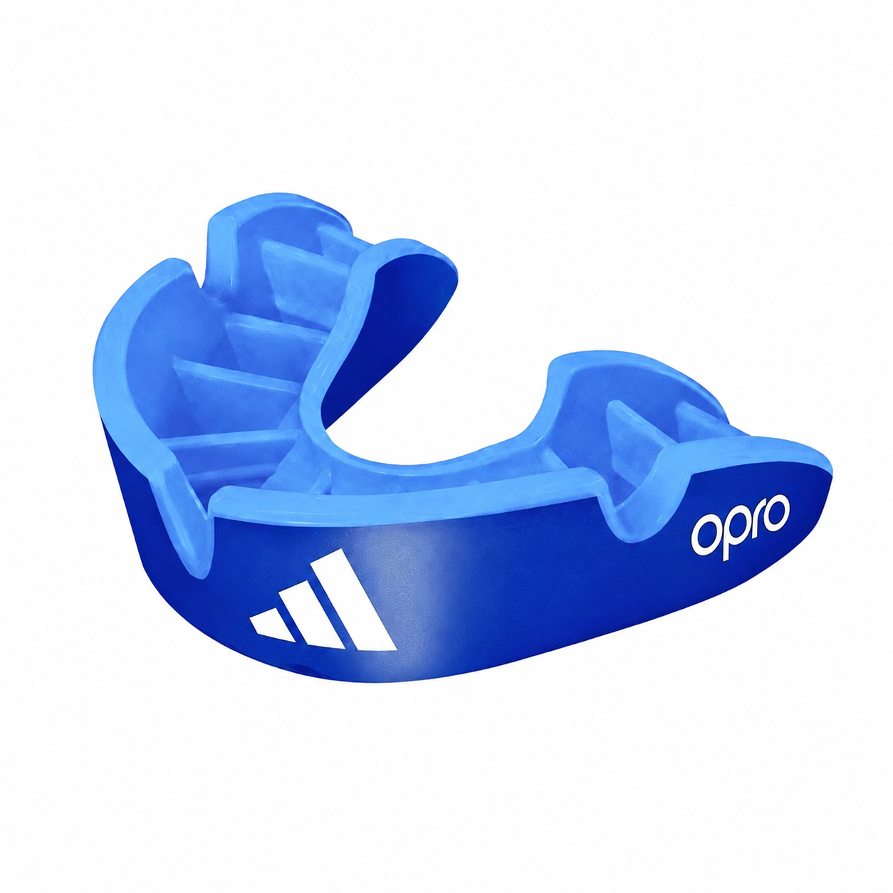 Adidas Mundschutz Opro Gen4 Silver, blau