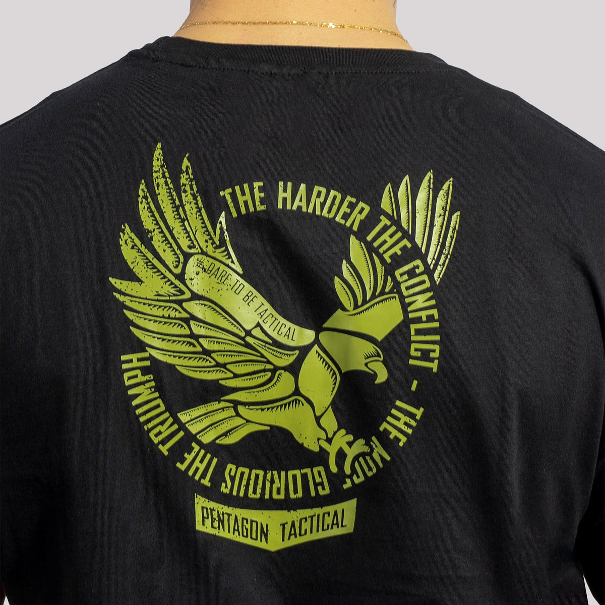 Pentagon T-Shirt Eagle, schwarz