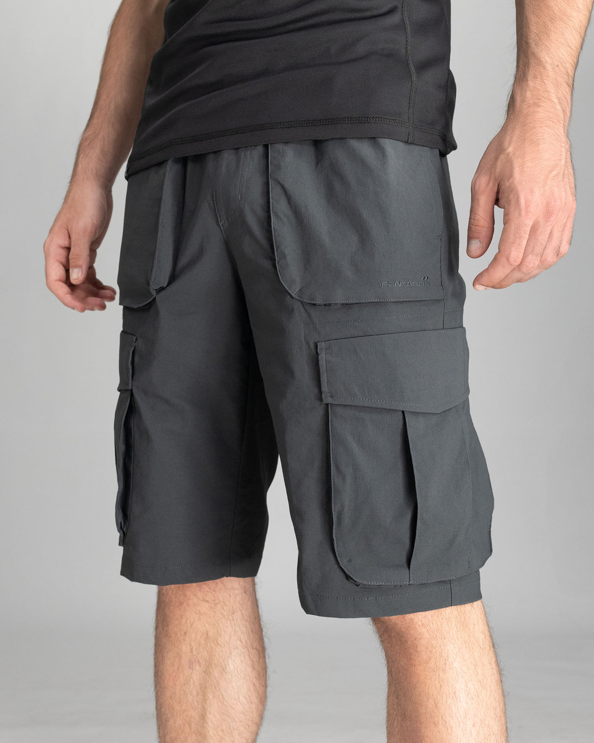 Pentagon Arden Funktionsshorts, schwarz