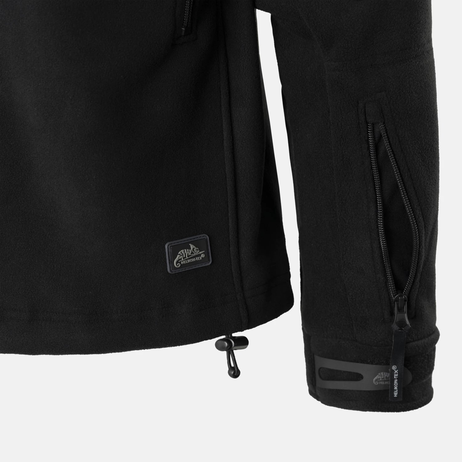 Helikon-Tex Liberty Heavy flisová bunda, čierna, 390g/m2 – detail 2