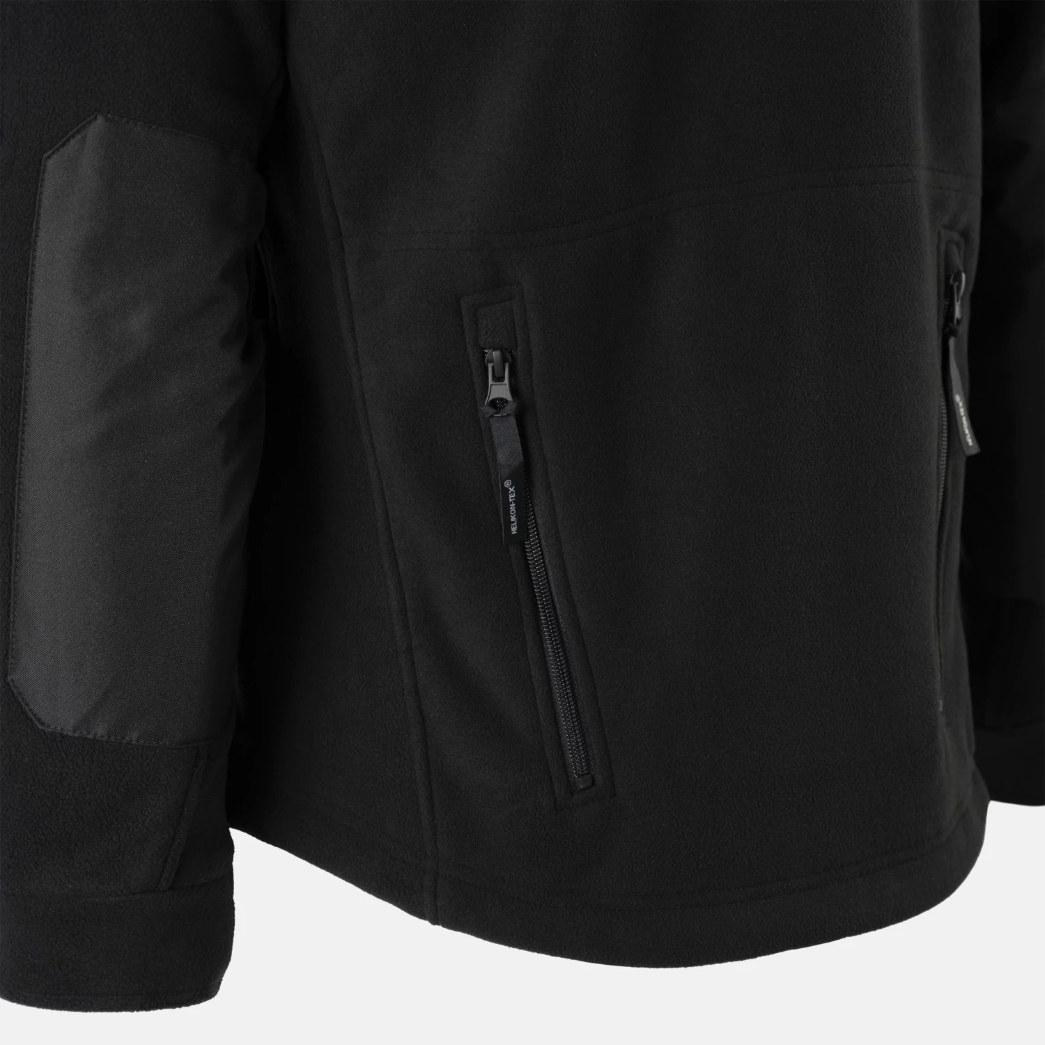 Helikon-Tex Liberty Heavy flisová bunda, čierna, 390g/m2 – detail 3