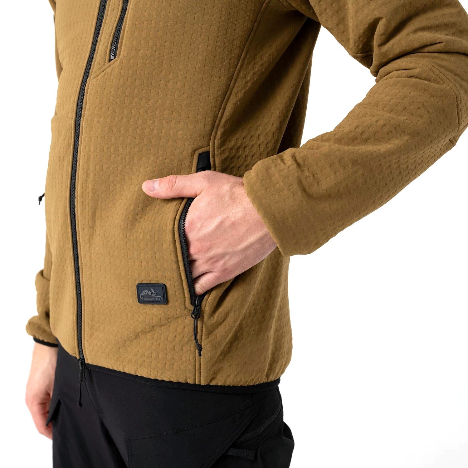 Helikon-Tex Patriot PRO flis jakna, črna