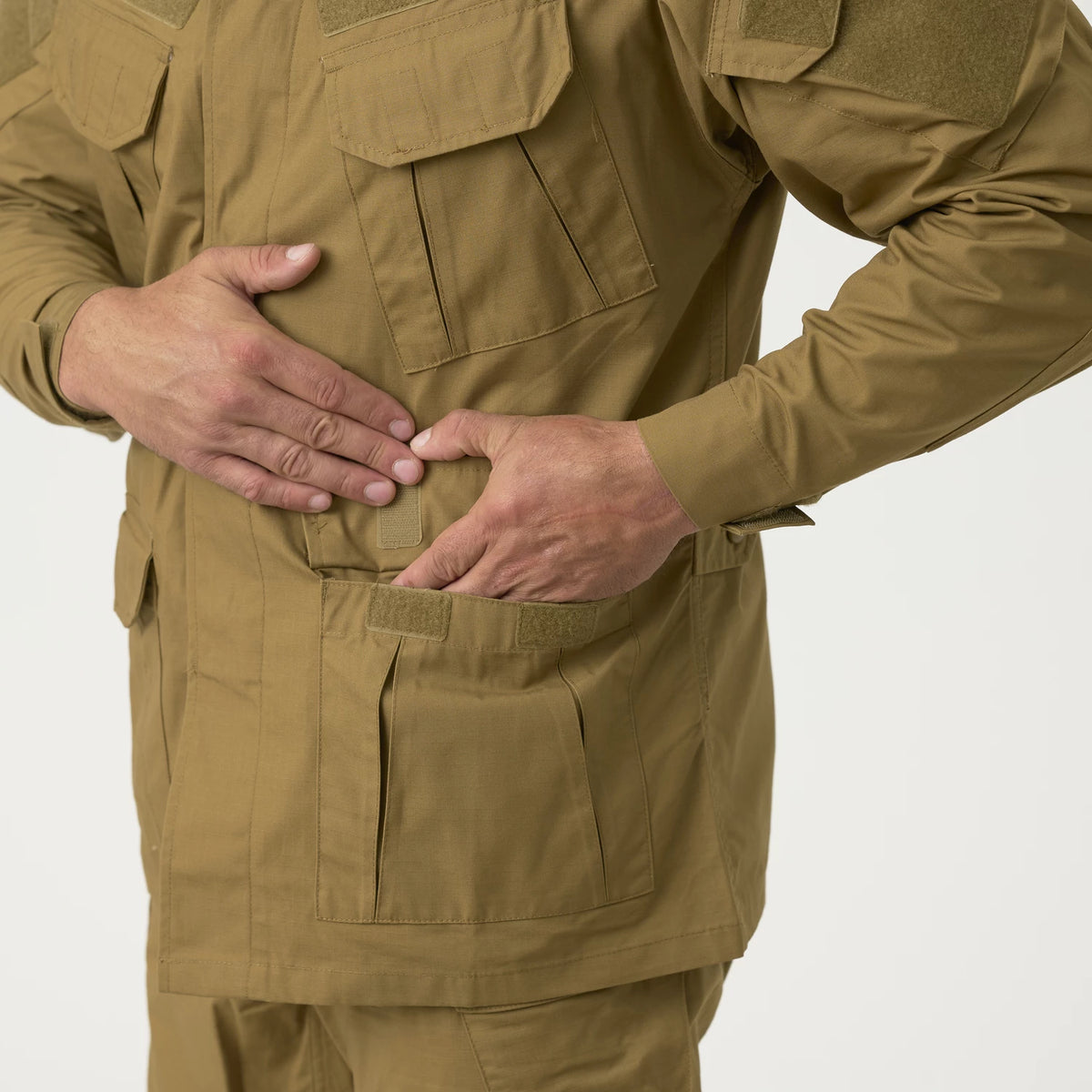 Helikon-Tex SFU NEXT blúza PolyCotton Ripstop, Coyote – detail 4