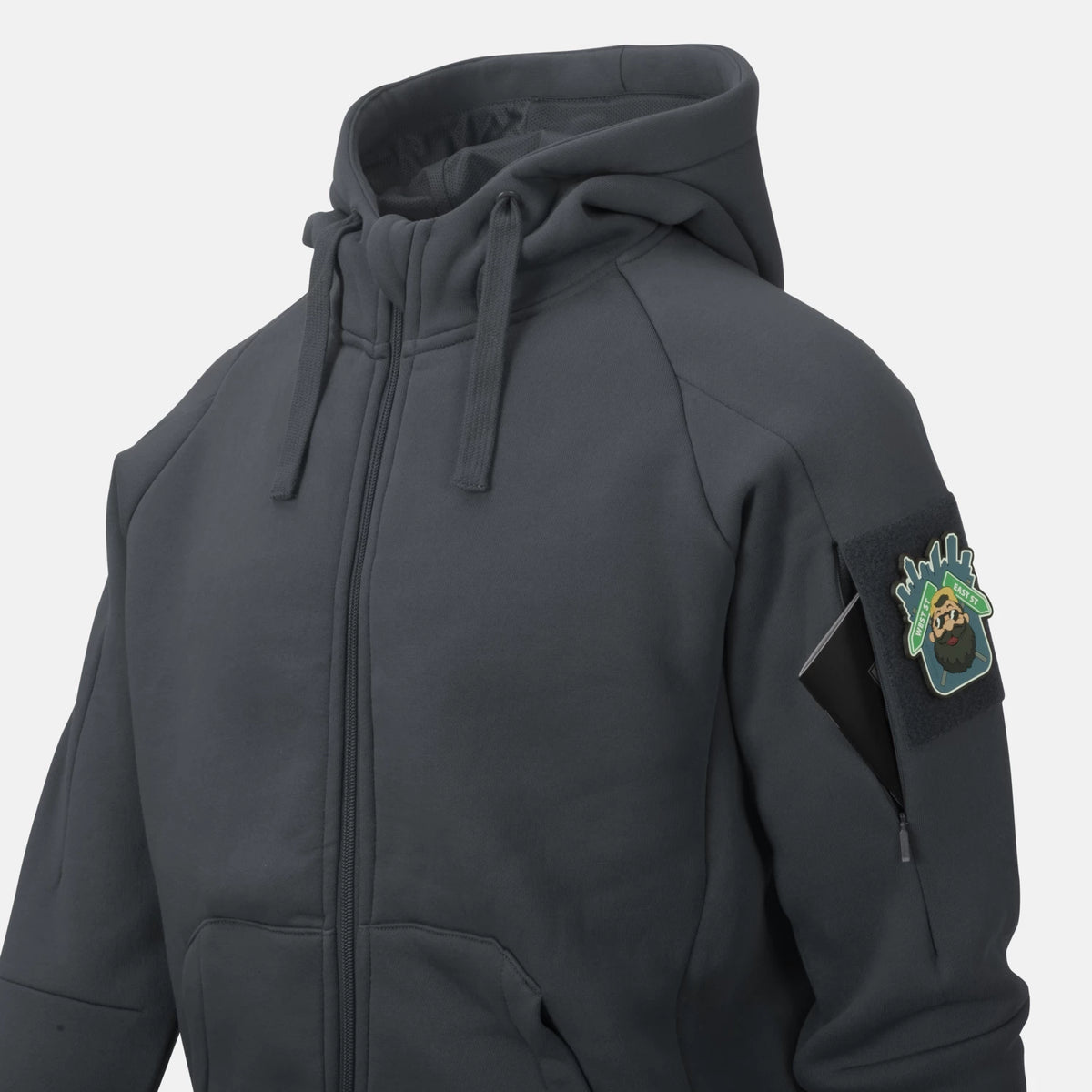 Helikon-Tex Urban Tactical lite mikina, čierna – detail 5