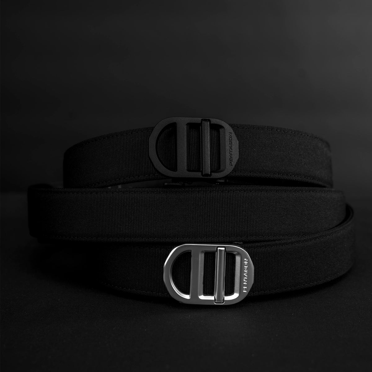 Pentagon Gürtel Chuck Rachet STL, schwarz