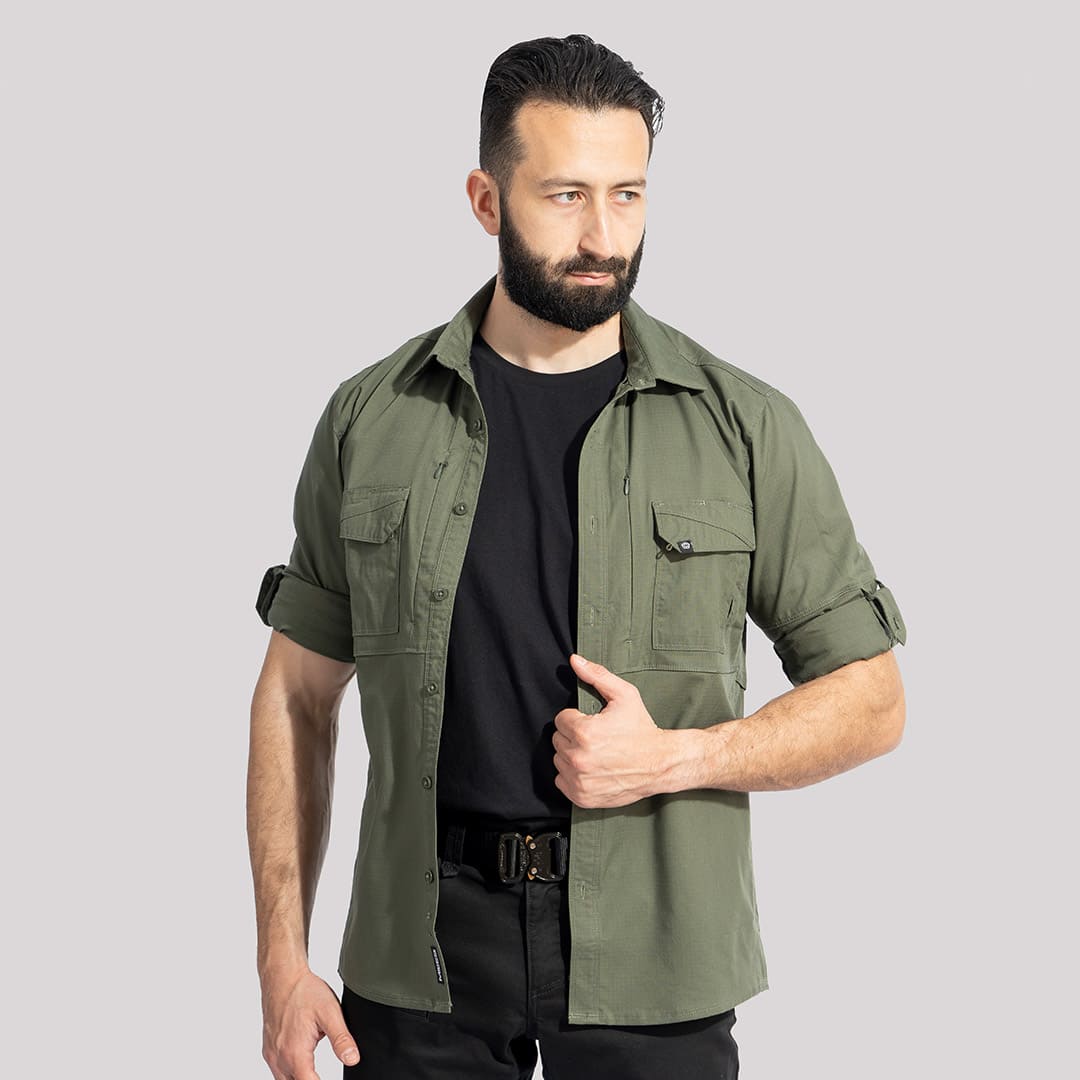 Pentagon Plato srajca taktična, camo green