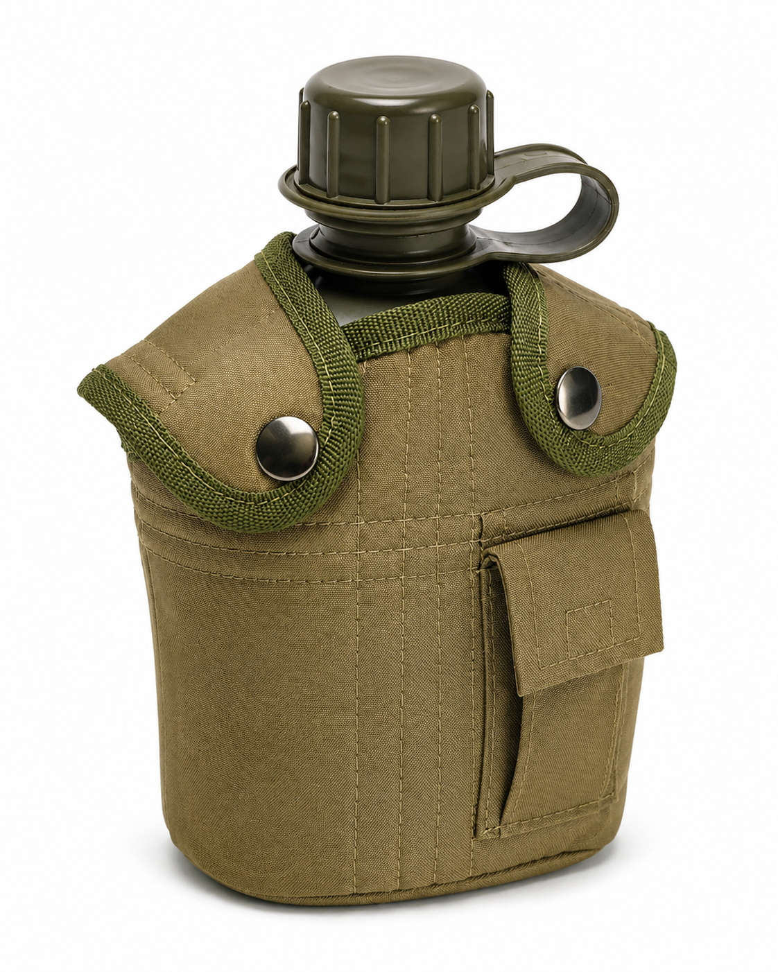 Dragowa Tactical taktische Feldflasche 1L, grün