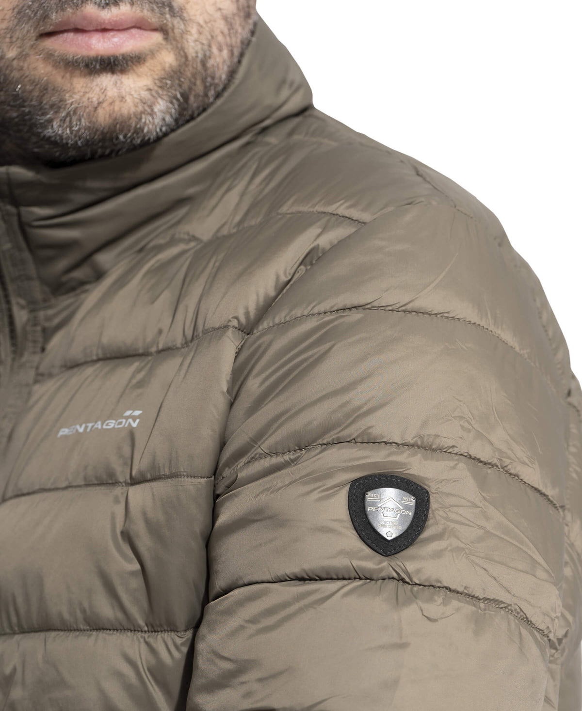 Pentagon Nucleus Herren-Übergangsjacke, cinder grey