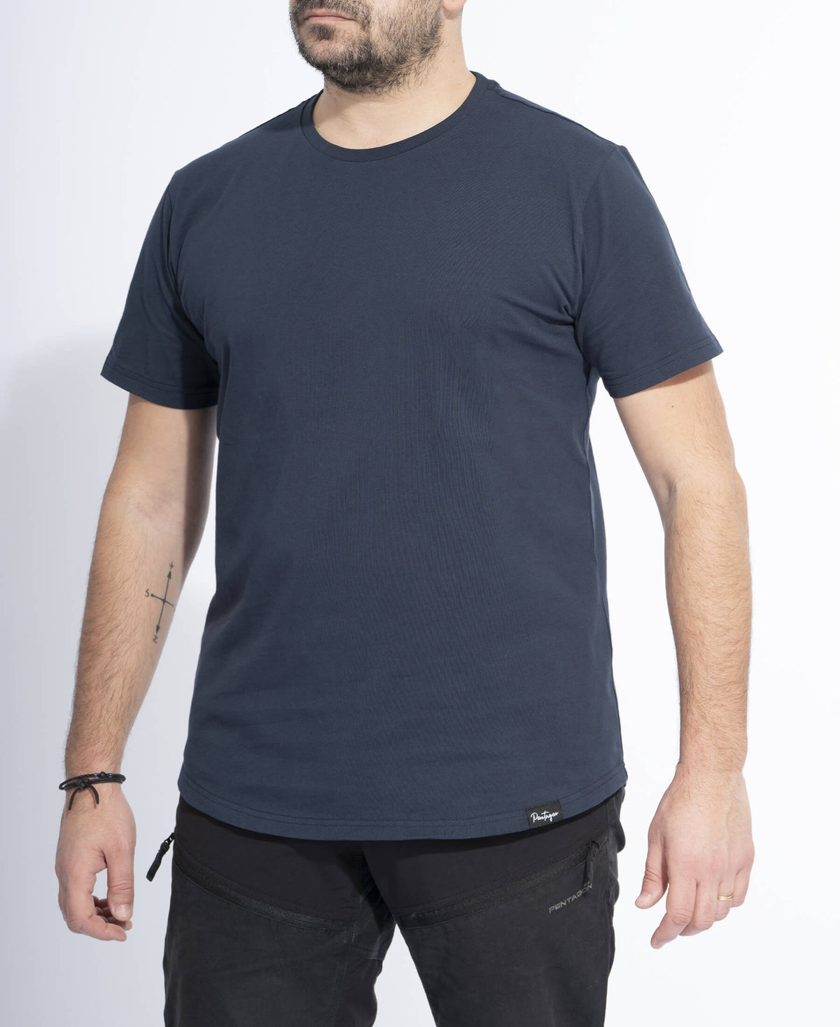 Pentagon Rumor Tee Herren-T-Shirt, Midnight Blue