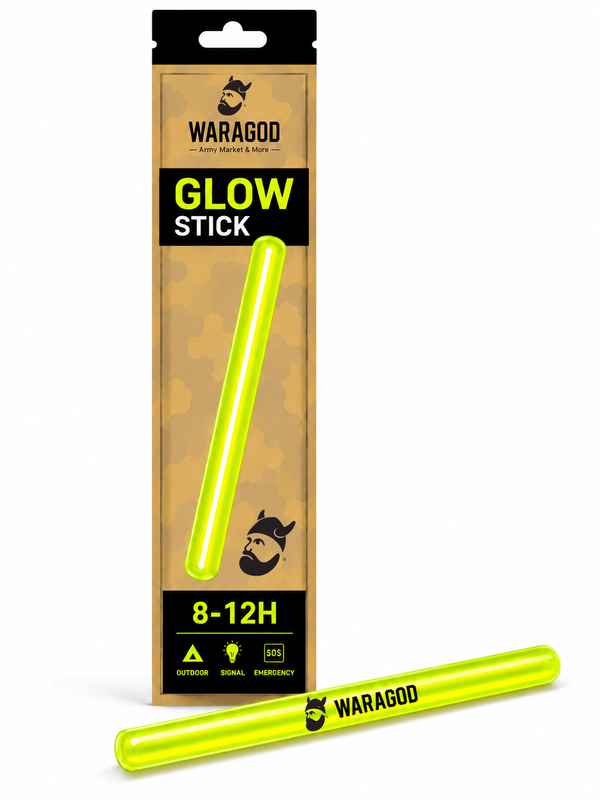 WARAGOD Leuchtstab 35cm, gelb