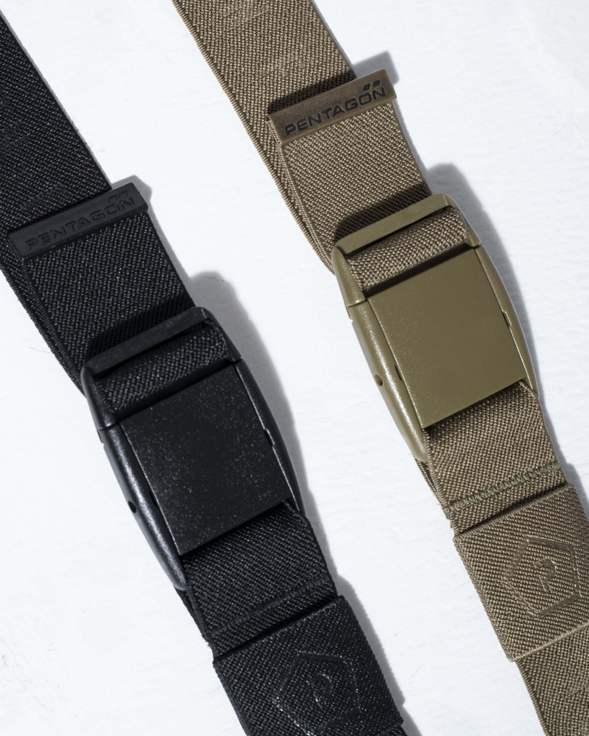 Pentagon Hemantas elastischer gürtel 3, 8cm, schwarz