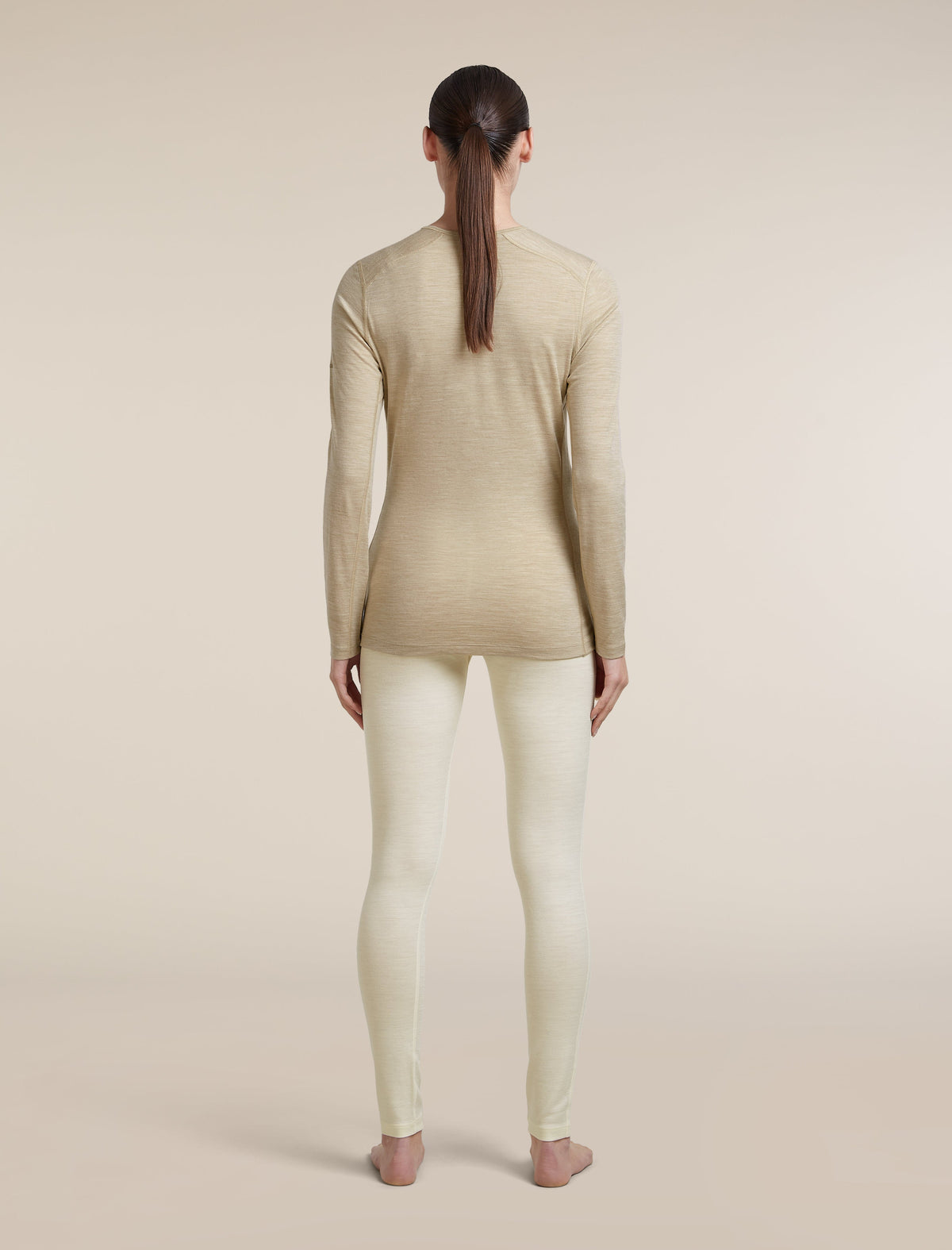 Icebreaker 200 Oasis dámske termo legíny, nefarbená