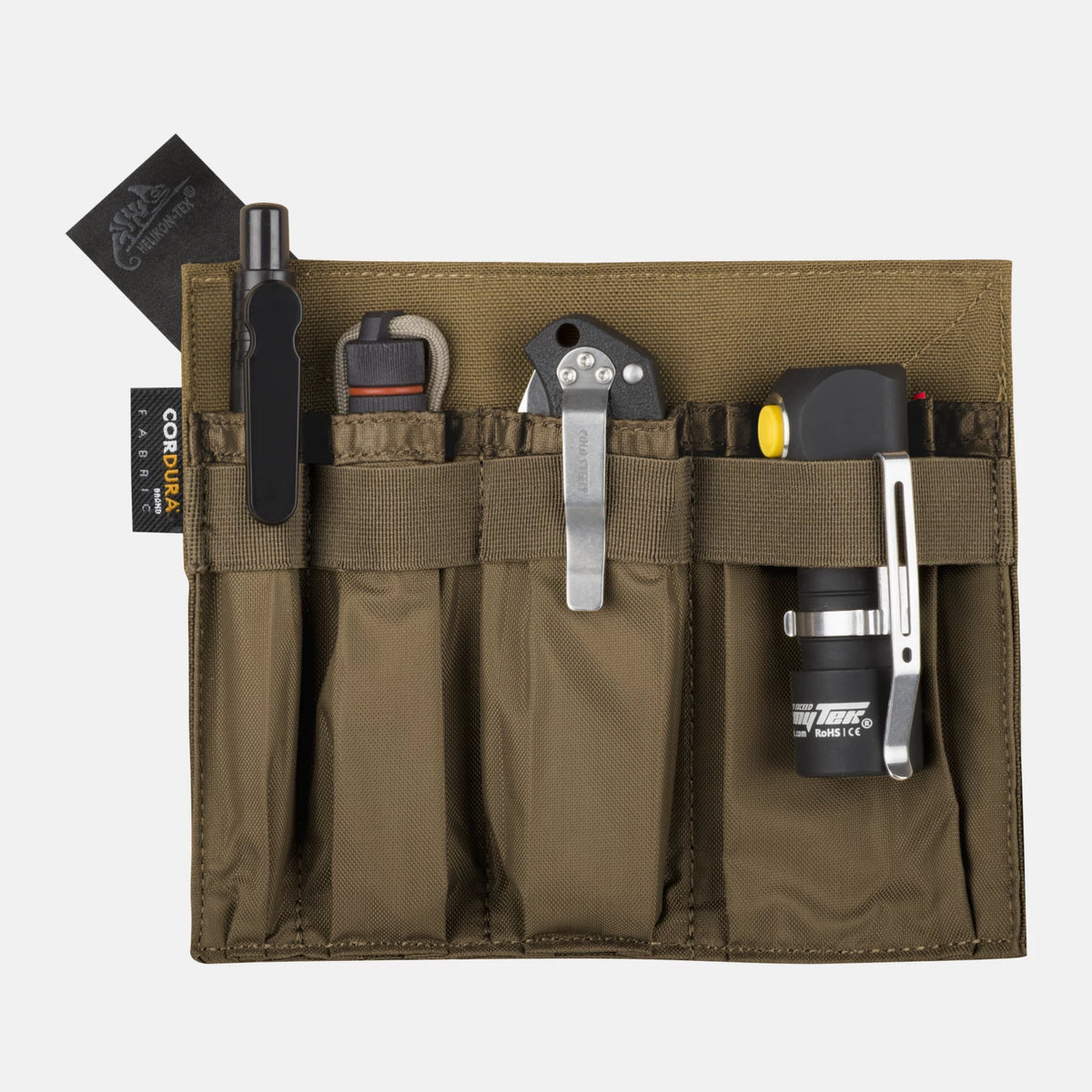Helikon-Tex Insert Large organizér na suchý zips, shadow grey – detail 1