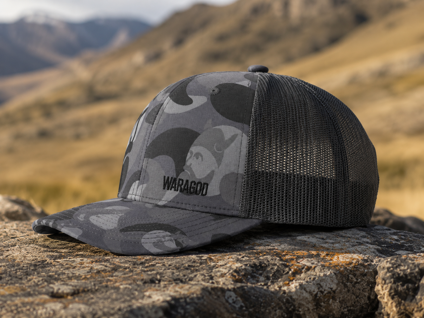 WARAGOD Joküll kapa, greycamo