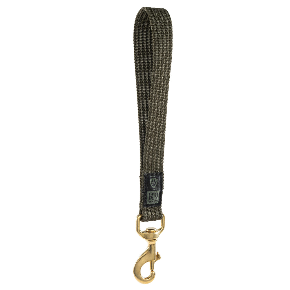 K9 Thorn povodec 30cm, olivno zelena