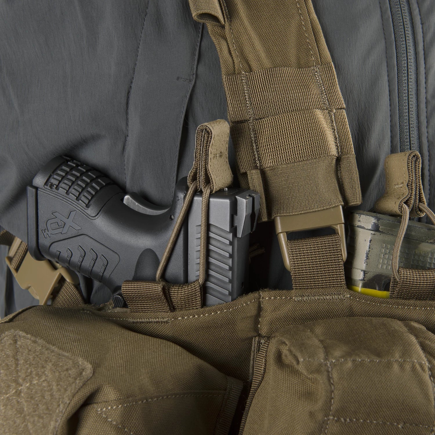 Helikon-Tex Guardian Chest Rig® univerzálna platforma na nosenie zásoby munície a vybavenia, Black – detail 10