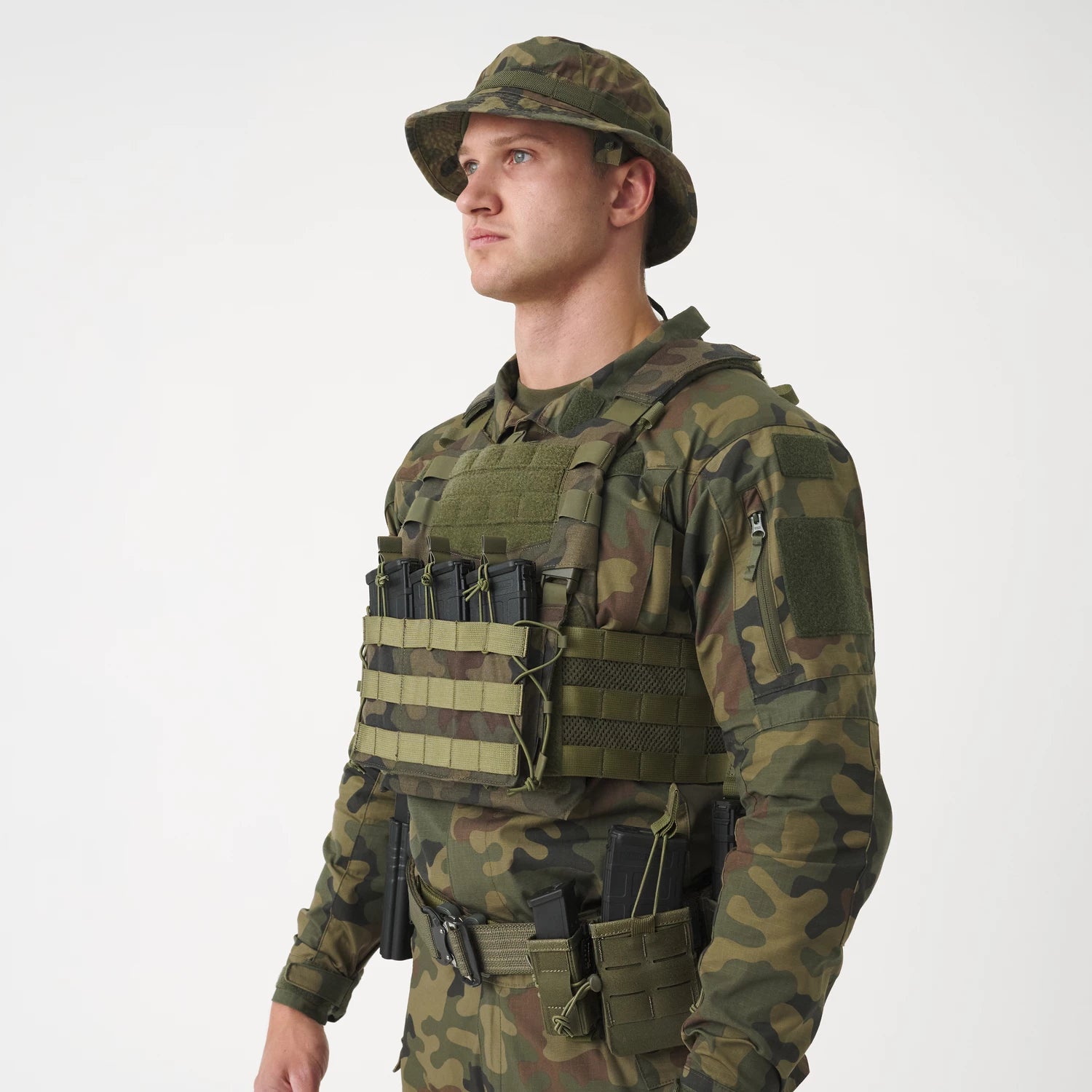Helikon-Tex Guardian Military Set nosič plátov - PL Woodland – detail 6