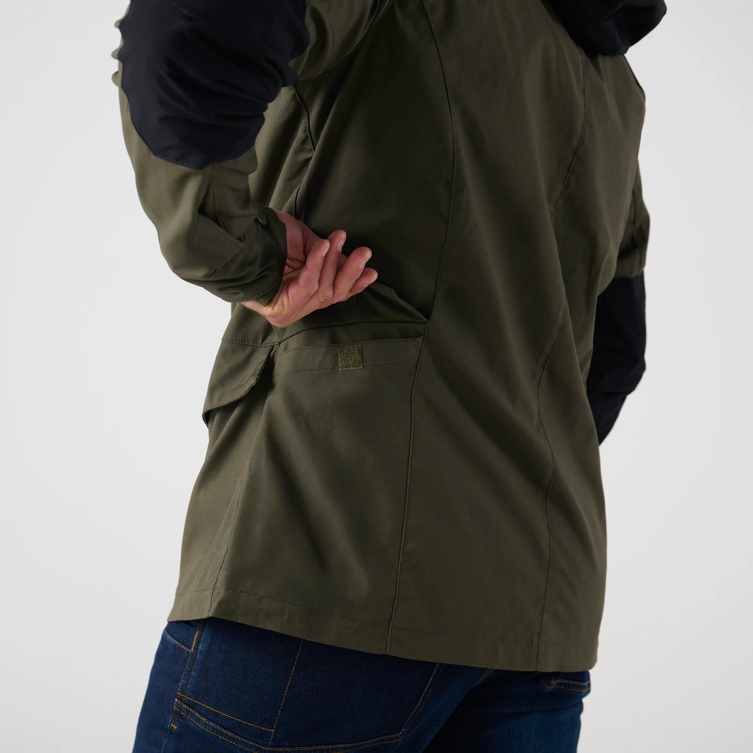 Helikon-Tex Covert M-65 bunda, hnedá / čierna – detail 3