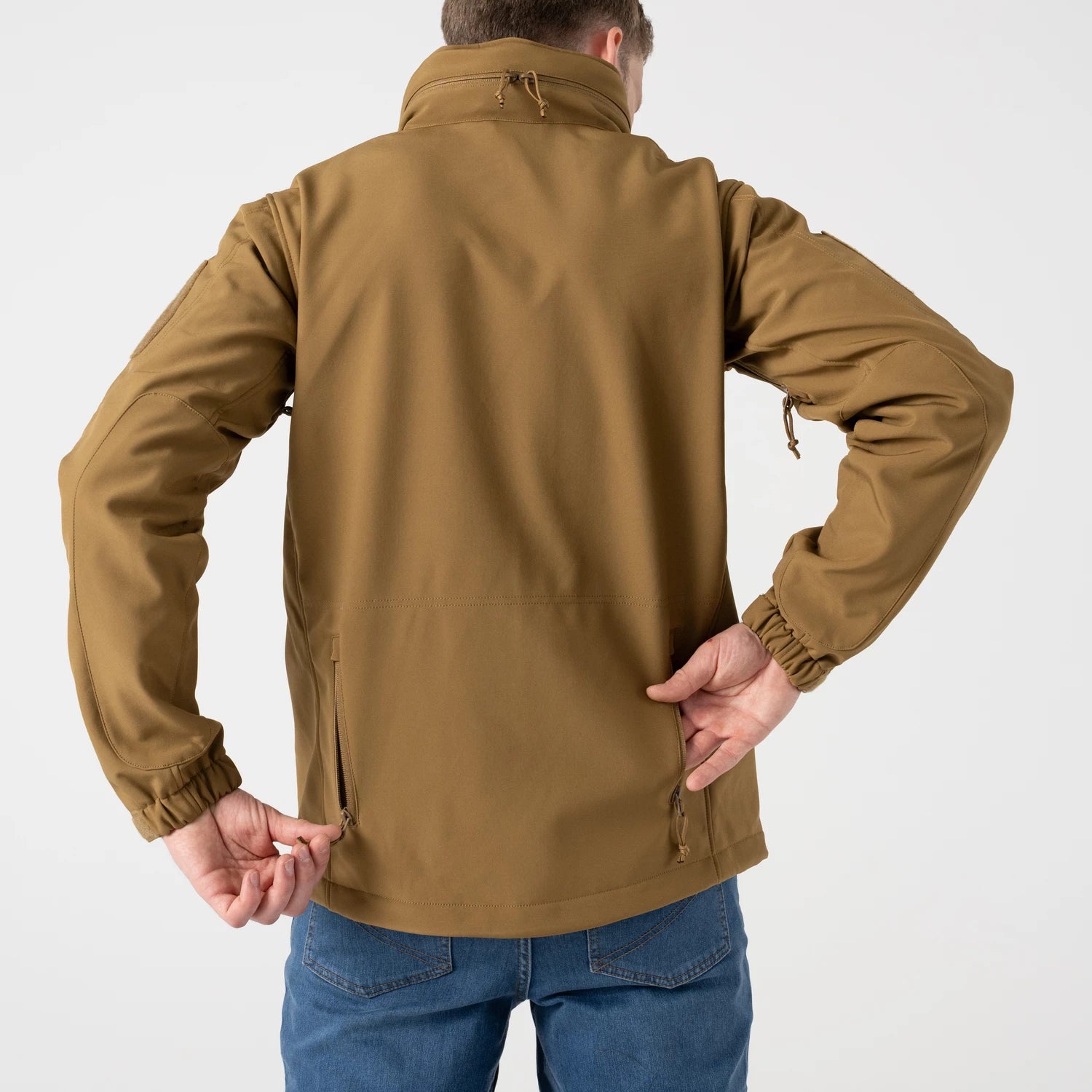 Helikon-Tex GUNFIGHTER bunda Shark Skin, Flecktarn – detail 5