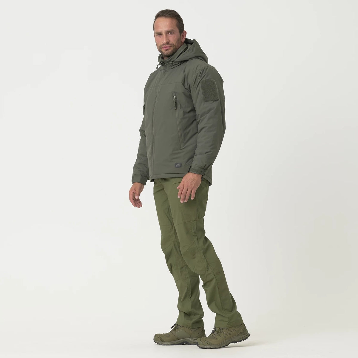 Helikon-Tex LEVEL 7 ľahká zimná bunda Climashield Apex 100g, Coyote – detail 1